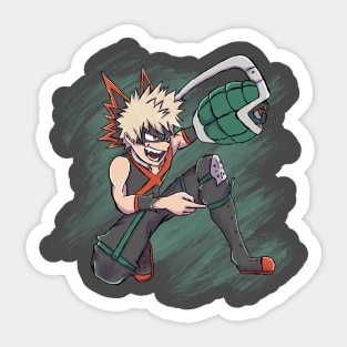 Bakugo (scribble series) Sticker